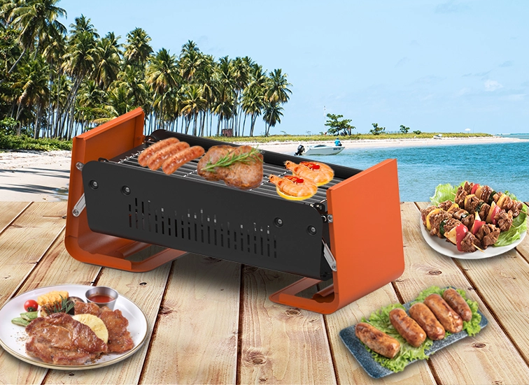 A Foldable bbq Grill For Picnics Jiangmen Eureka Decoration Material